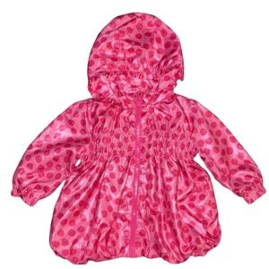 H&M Baby jacket pink puffer puffy hooded
